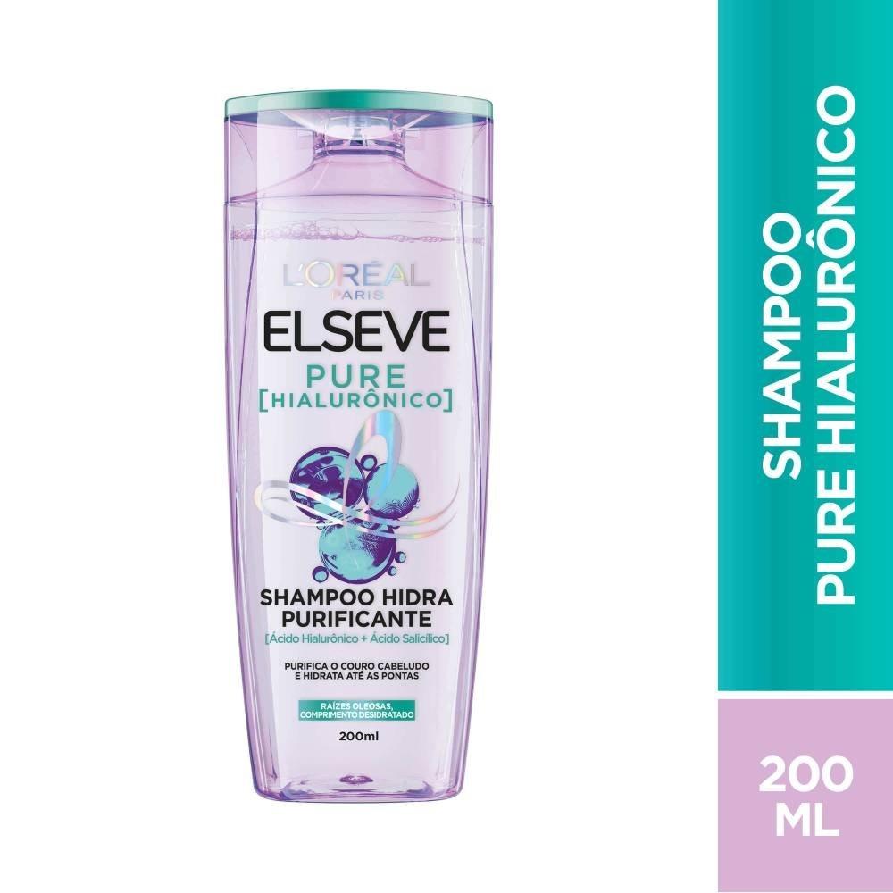 Shampoo Elseve Pure Hialurônico 200ml - 1