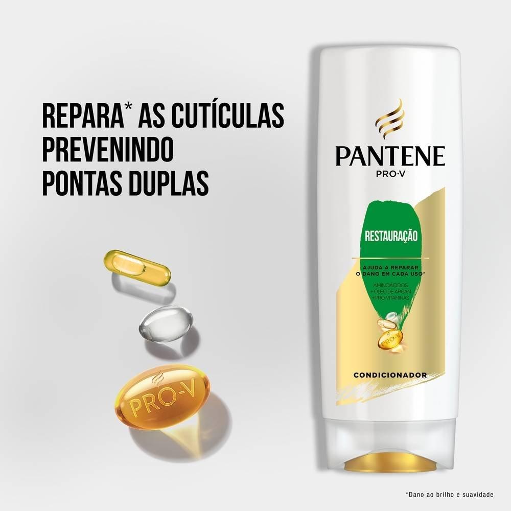 Kit Pantene Restauração Shampoo 175ml + Condicionador 175ml. - 4