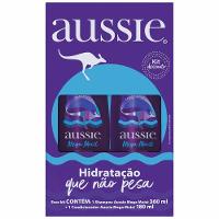 Kit Aussie Mega Moist Shampoo 360ml + Condicionador 180ml - 2