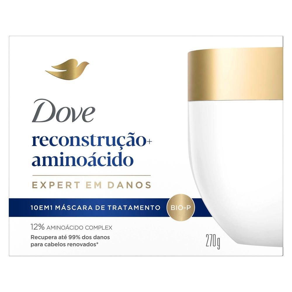 Máscara De Tratamento Capilar Dove 10 Em 1 Reconstrução + Aminoácido 270g - 2