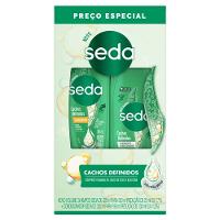 Kit Seda Cachos Definidos Shampoo 300ml + Condicionador 190ml - 2
