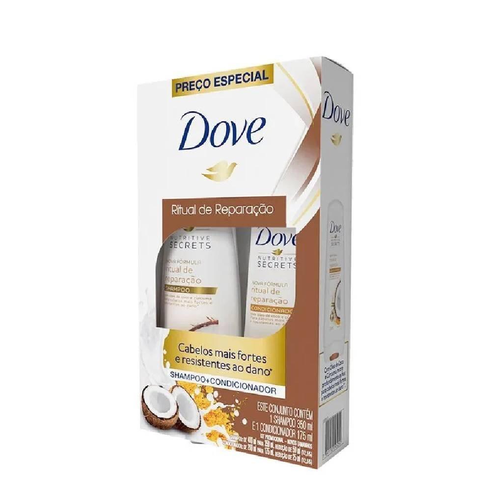 Kit Dove Ritual De Reparação Shampoo 350ml+condicionador 175ml Preço Especial - 2