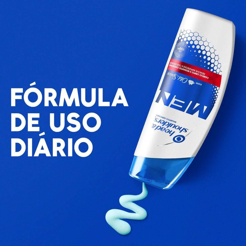 Shampoo Anticaspa Head & Shoulders Fragrância Poderosa Old Spice 400ml - 3