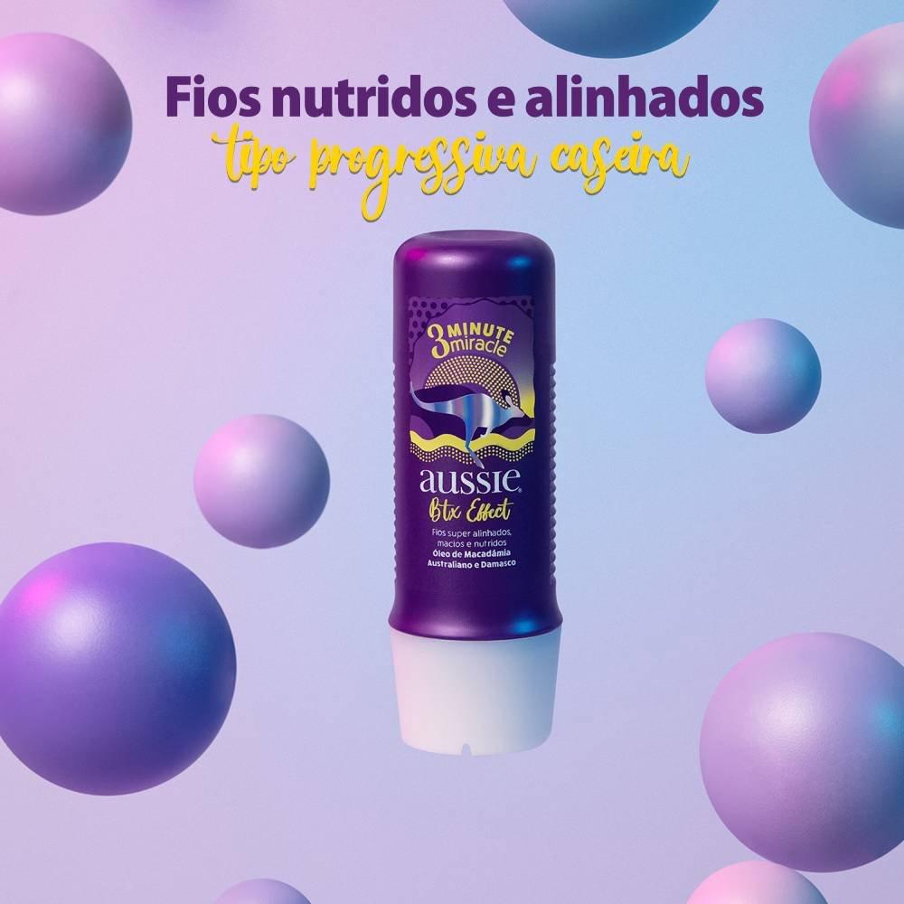 Kit Aussie Botox Effect Shampoo 360ml + Creme De Tratamento 3 Minutos Milagrosos 236ml - 3