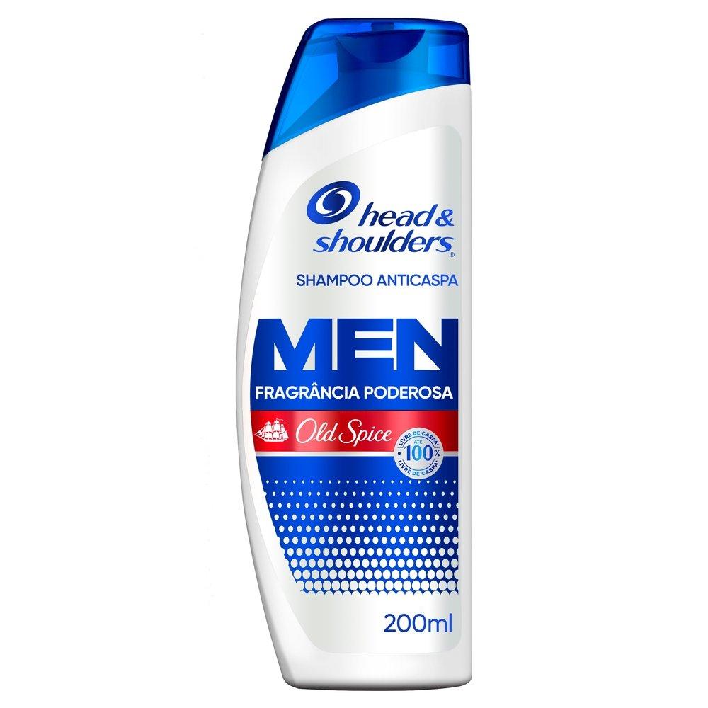 Shampoo Anticaspa Head & Shoulders Fragrância Poderosa Old Spice 200ml - 1