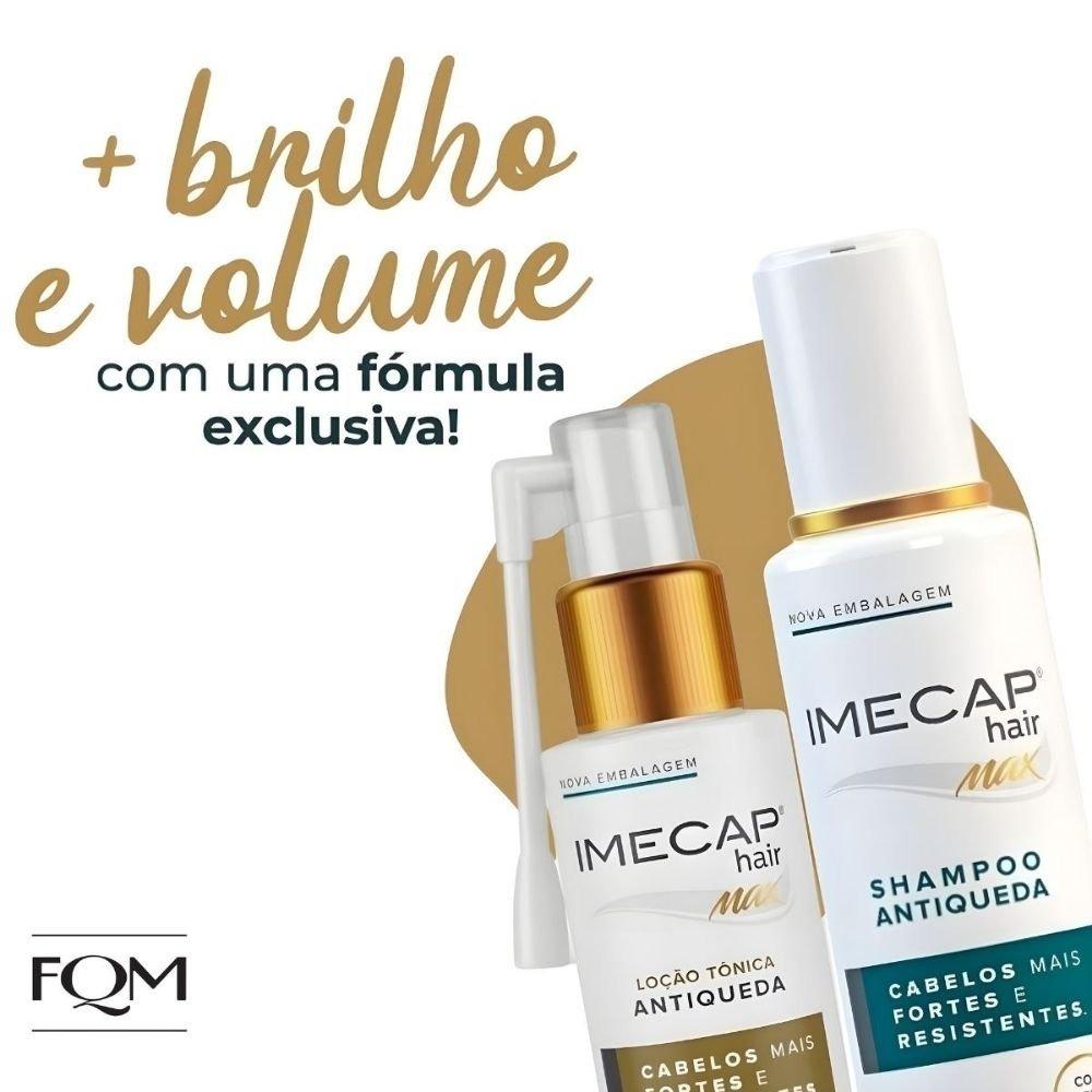 Shampoo Antiqueda Imecap Hair Max Combate A Queda Dos Cabelos 200ml - 3