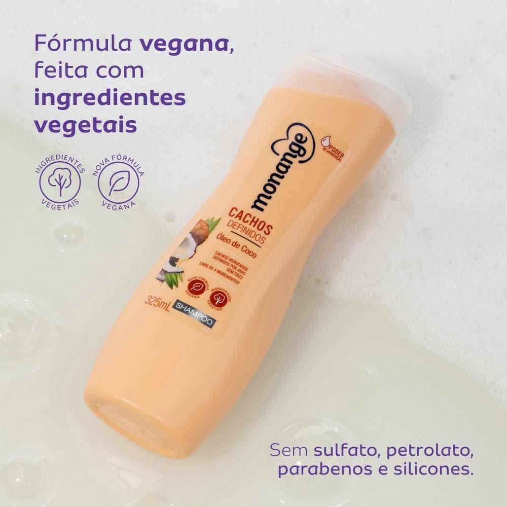 Shampoo Monange Cachos Definidos 325ml - 4