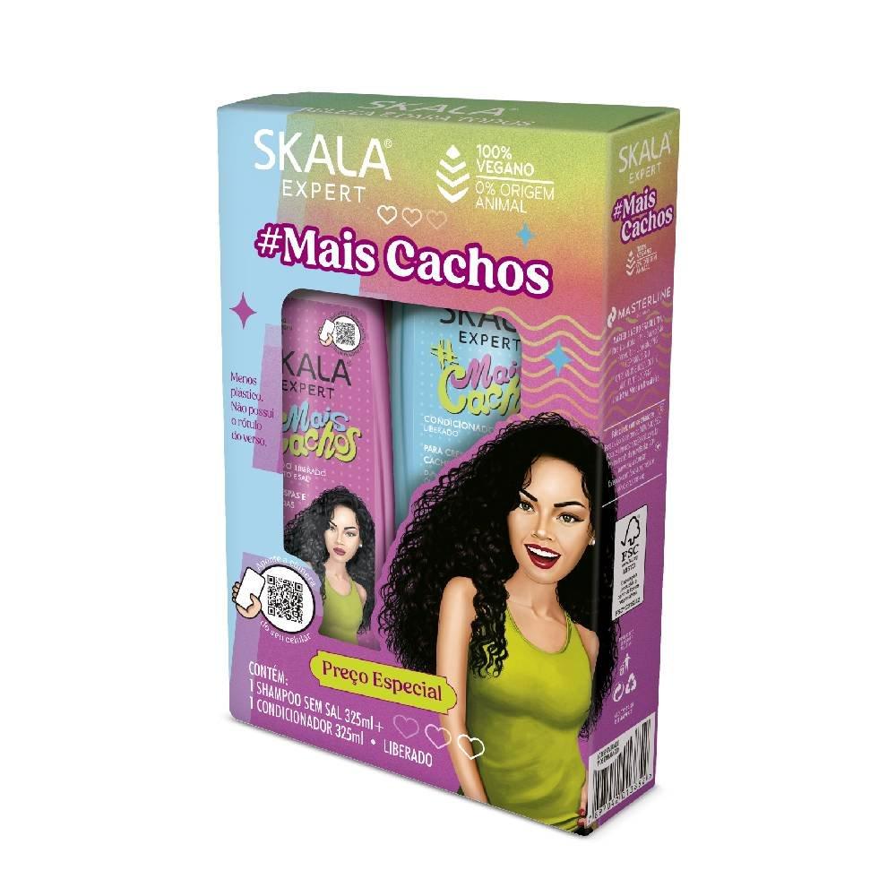 Kit Skala Mais Cachos Shampoo 325ml + Condicionador 325ml - 1