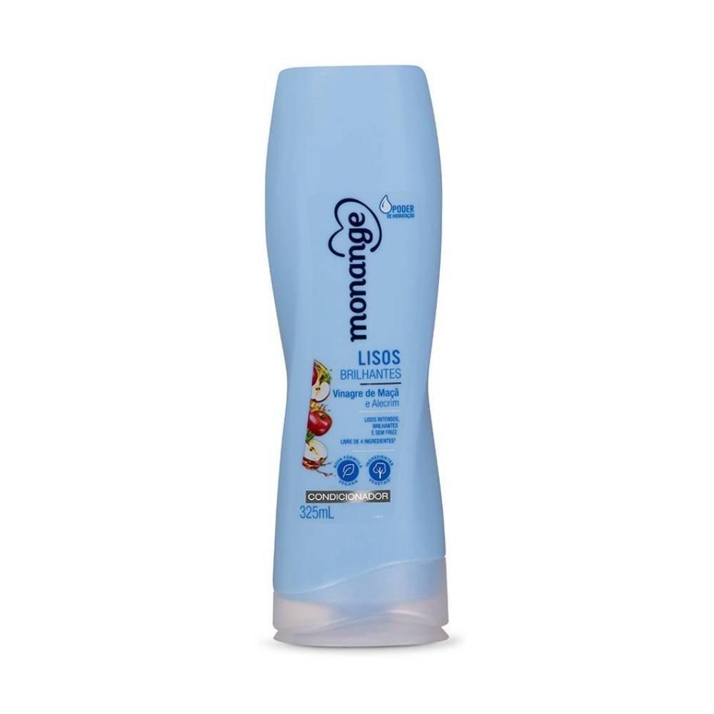 Condicionador Monange Lisos Brilhantes 325ml - 1