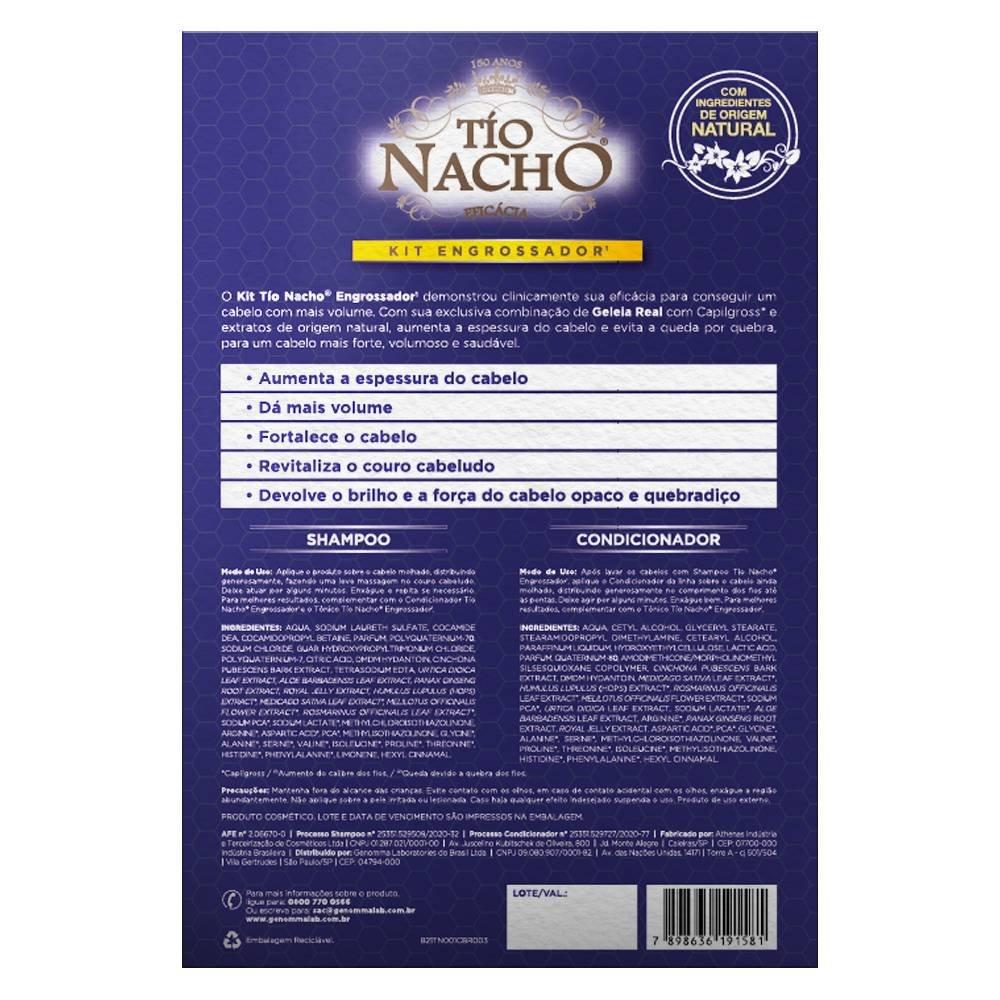 Kit Tio Nacho Engrossador Shampoo 415ml+ Condicionador 200ml - 2