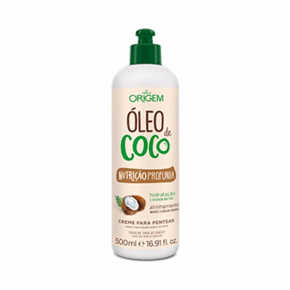 Creme Para Pentear Origem Óleo De Coco Max 500ml - 1