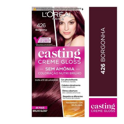 Tinta De Cabelo Casting Creme Gloss De L’oréal Paris 426 Borgonha 246g