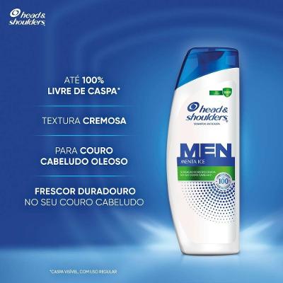 Shampoo Anticaspa Head Shoulders Menta Ice 200ml