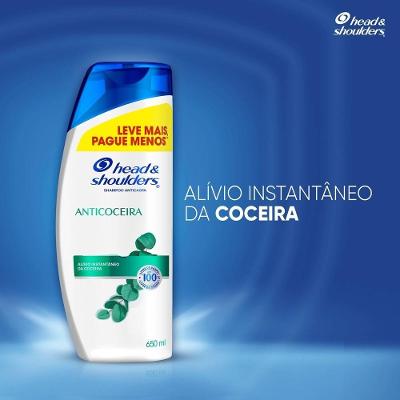 Shampoo Anticaspa Head Shoulders Anticoceira 650ml
