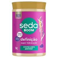 Creme Para Pentear Seda Boom Definição Super Hidratação 1kg - 1