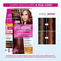 Tinta De Cabelo Casting Creme Gloss De L’oréal Paris 670 Chocolate Com Pimenta 246g