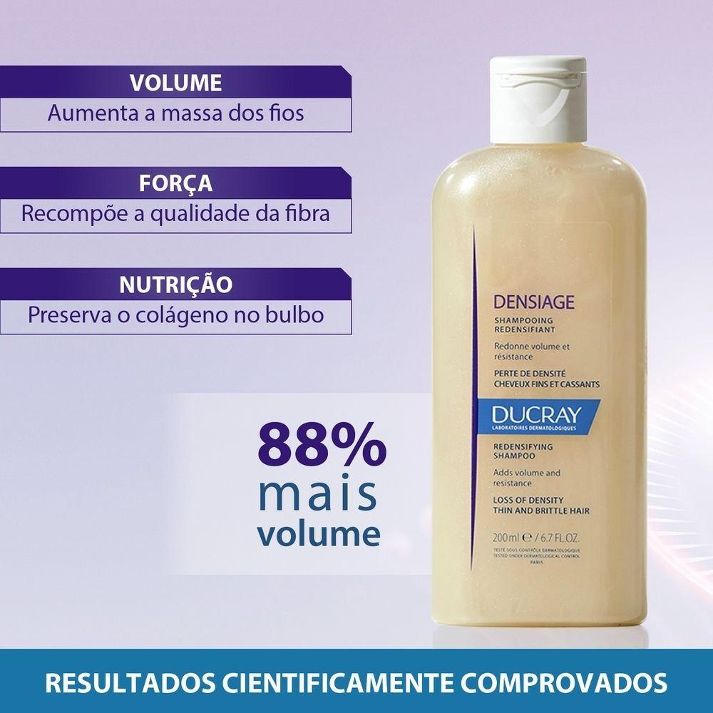 Shampoo Anti Envelhecimento Capilar Ducray Densiage 200ml - 3