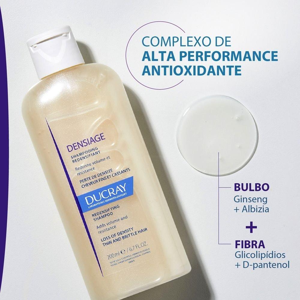 Shampoo Anti Envelhecimento Capilar Ducray Densiage 200ml - 4