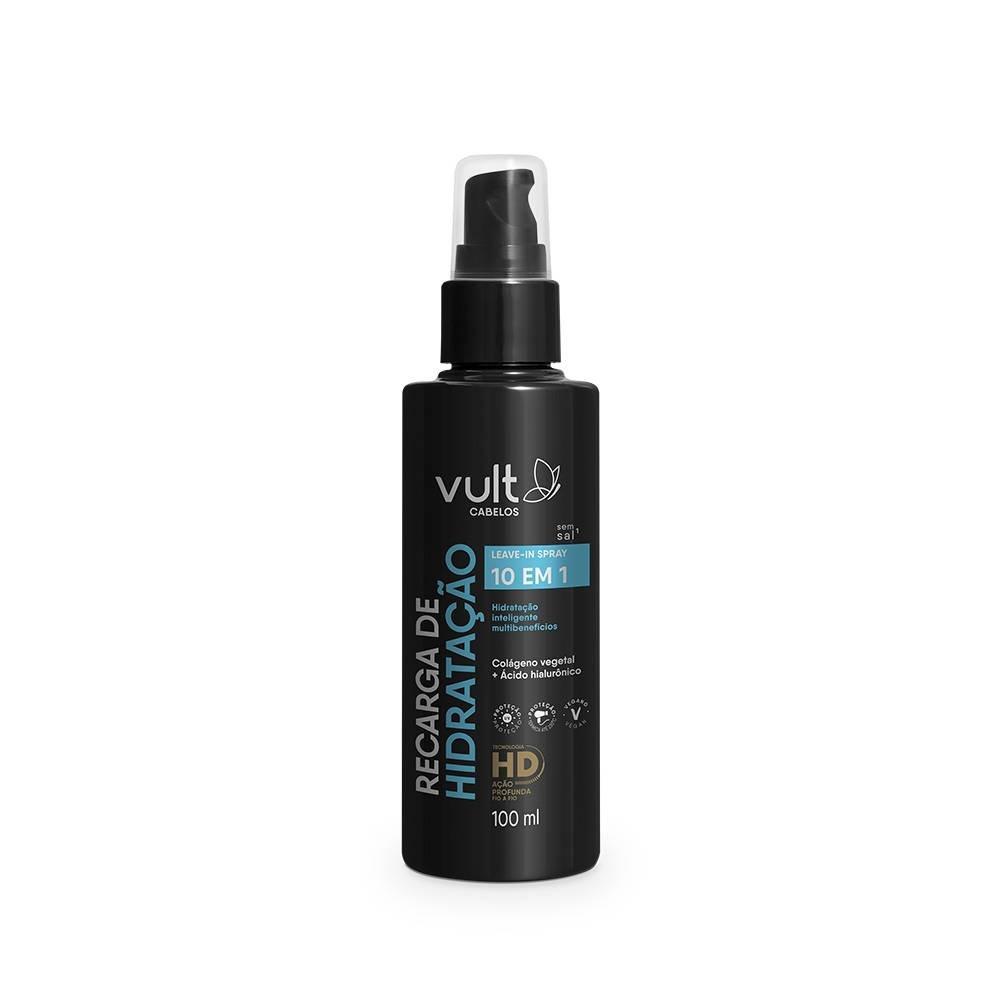 Leave-in Capilar 10 Em 1 Vult Hair Recarga De Hidratação 100ml - 1