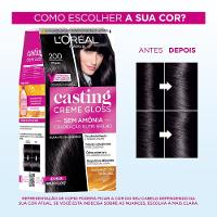Tinta De Cabelo Casting Creme Gloss De L’oréal Paris 200 Preto 246g
