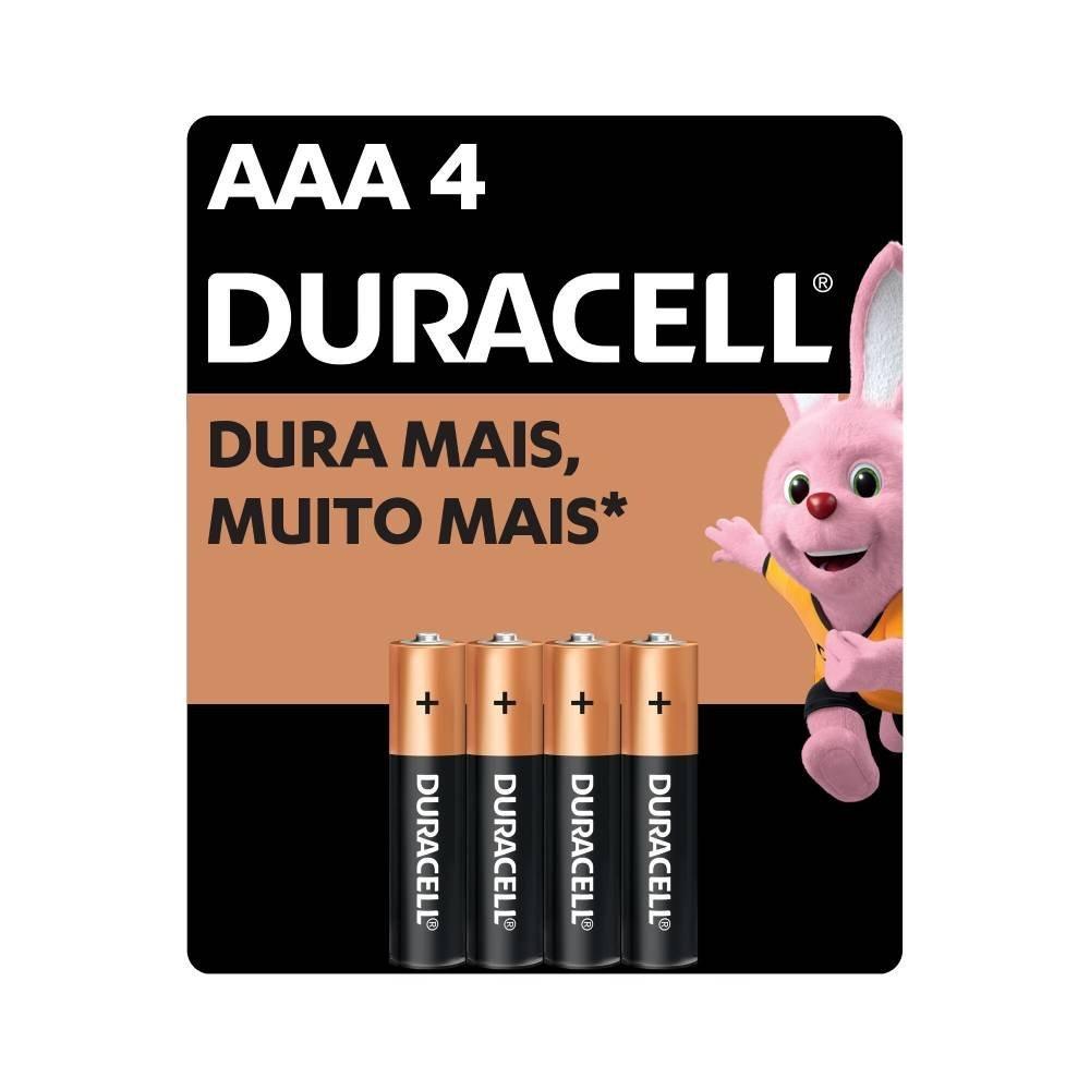 Pilha Alcalina Duracell Optimum Aaa Com 4 Unidades - 1