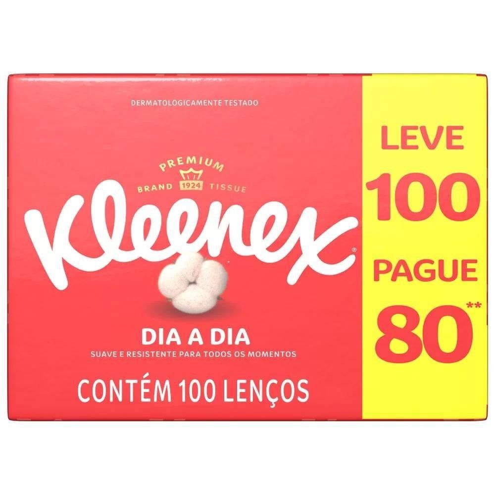 Lencos Papel Kleenex 100 Unidades - 1