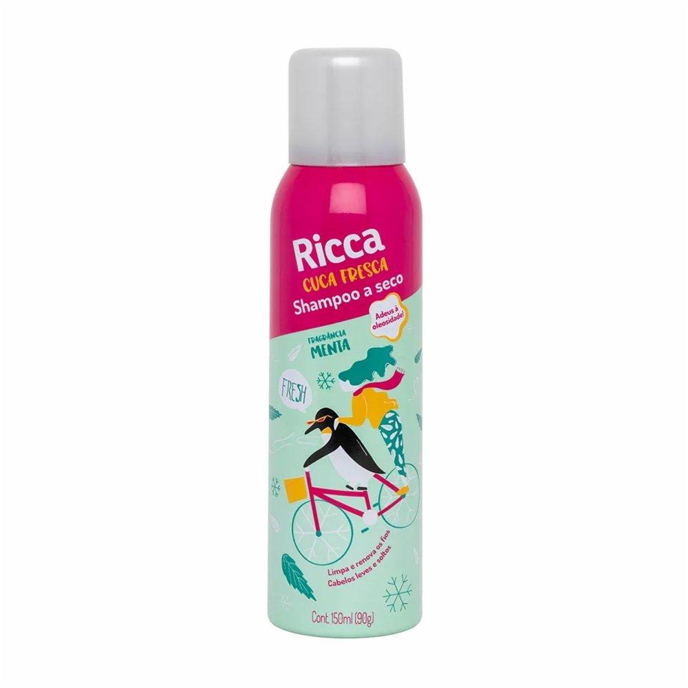 Shampoo A Seco Ricca Menta 150ml - 1