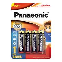 Pilha Alcalina Panasonic Aa Com 4 Unidades - 1