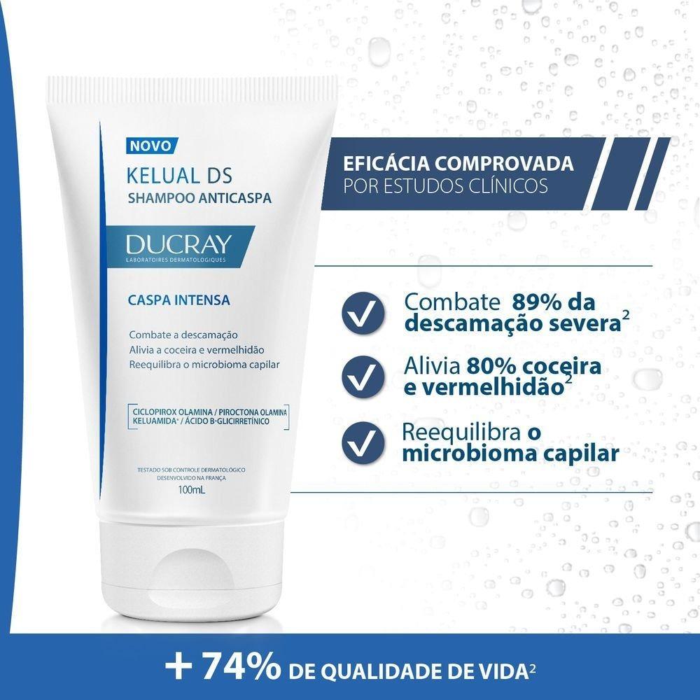 Shampoo Anticaspa Ducray Kelual Ds 100ml - 4