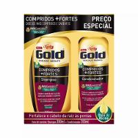 Kit Niely Gold Compridos+fortes Shampoo 300ml + Condicionador 200ml - 1