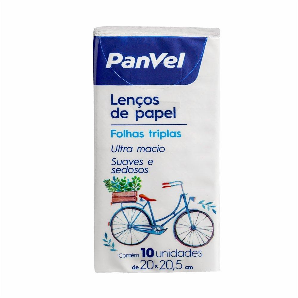 Lenços De Papel Panvel Com 10 Unidades - 1