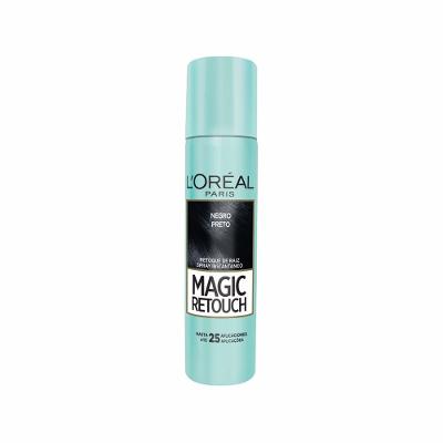 Retoque De Raiz L’oréal Paris Spray Instantâneo Magic Retouch Preto 75ml