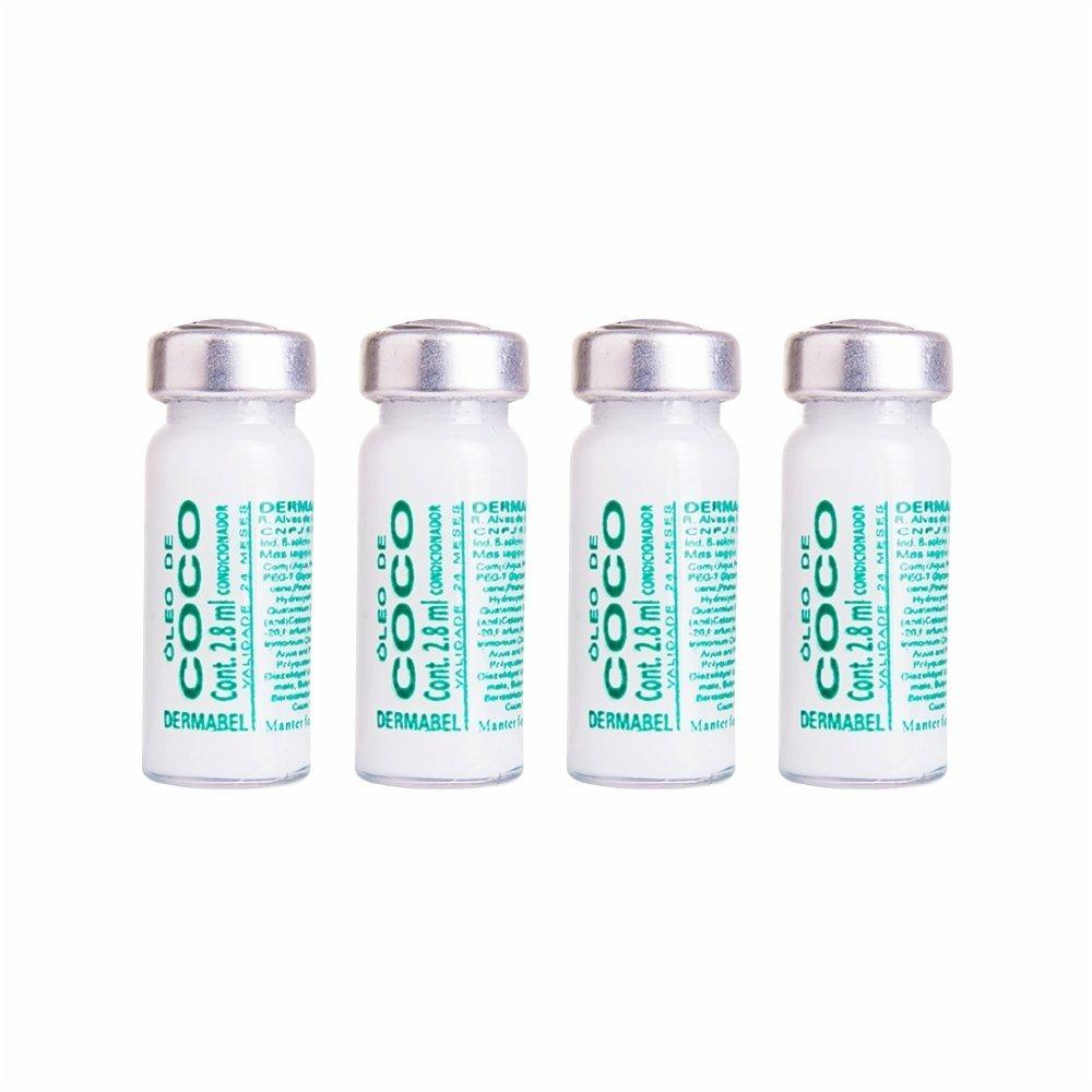Ampola Dermabel Óleo De Côco 4x2,8ml - 1