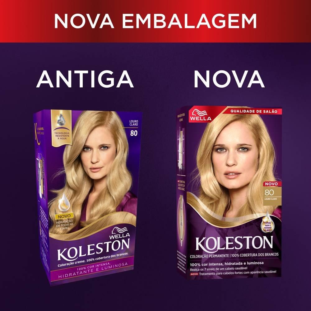 Tintura Koleston 80 Louro Claro - 2