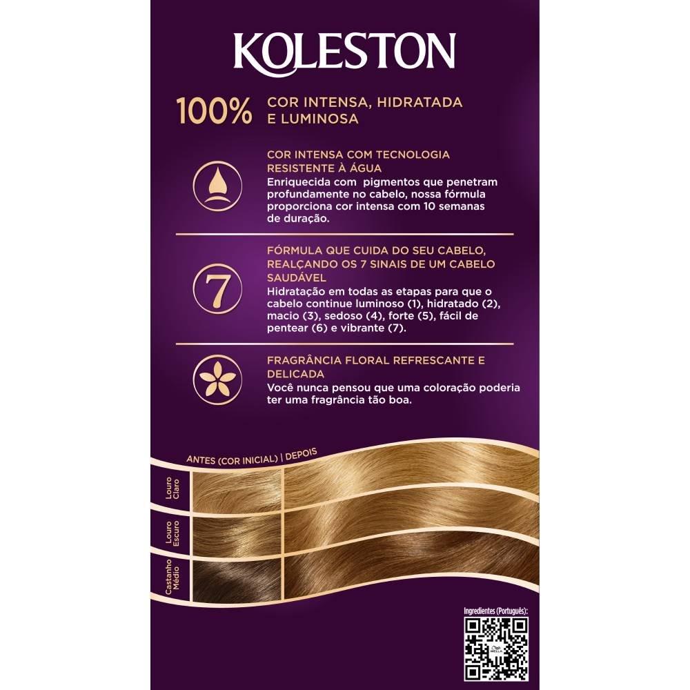 Tintura Koleston 80 Louro Claro - 4