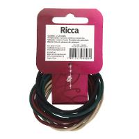 Elástico Para Cabelo Ricca 2mm R/890 Com 10 Unidades - 2