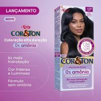 Tintura Cor E Ton Sem Amônia 1.7 Preto Azulado Especial - 2