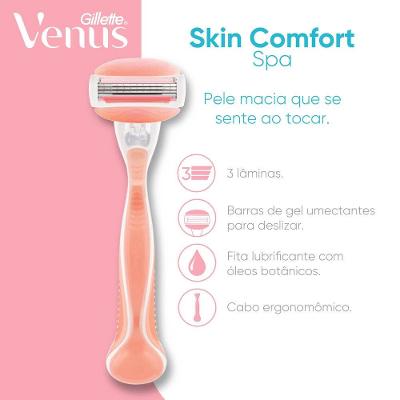 Carga Para Aparelho Depilatório Gillette Venus Spa Com 2 Unidades