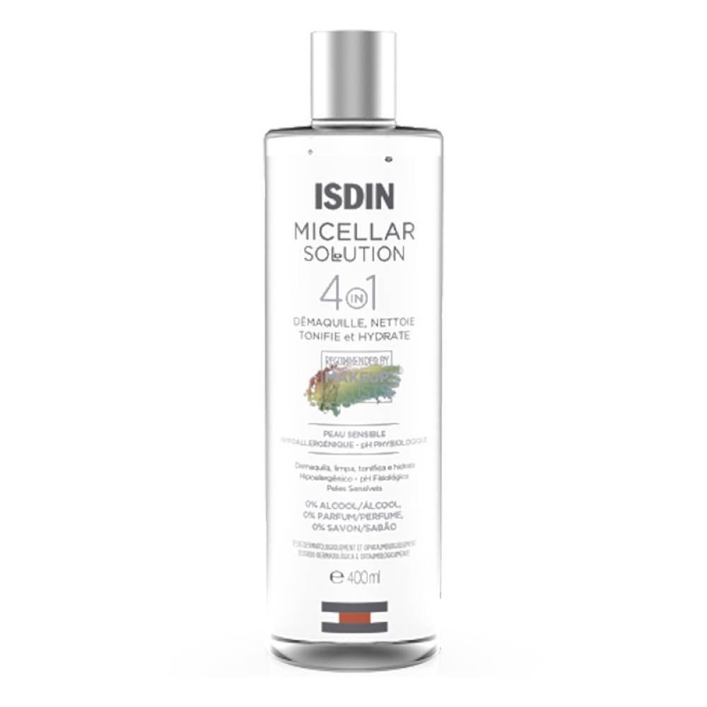 Água Micelar Isdin 4 Em 1 Micellar Solution 400ml - 1