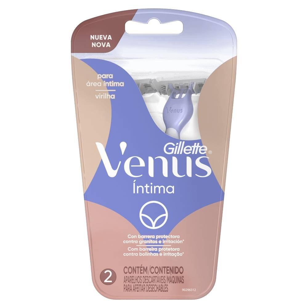Aparelho Depilatório Descartável Gillette Venus Íntima Com Duas Unidades - 1