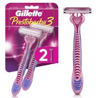 Aparelho De Depilação Descartável Gillette Prestobarba3 Com Óleos Botânicos 2 Unidades - 1