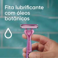Aparelho De Depilação Descartável Gillette Prestobarba3 Com Óleos Botânicos 2 Unidades - 4