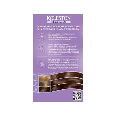 Tintura Koleston 61 Louro Cinza Escuro