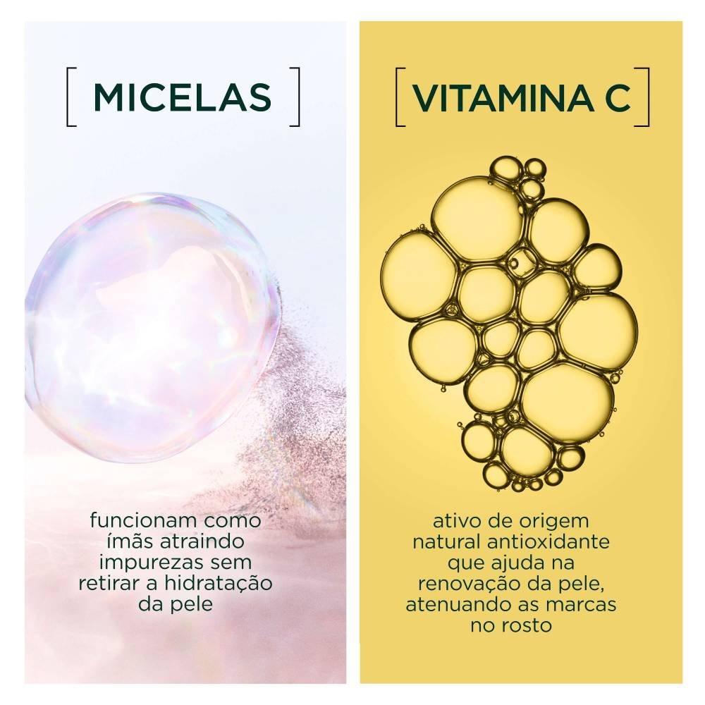 Água Micelar Garnier Skinactive Antioleosidade Vitamina C 400ml - 4