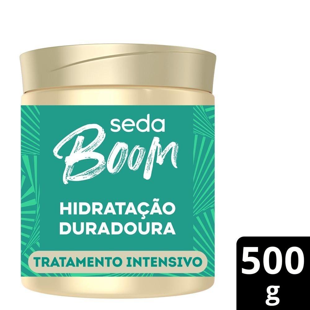 Mascara De Tratamento Seda Boom Hidratação Duradoura 500g - 1