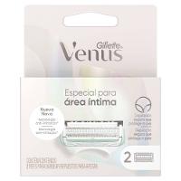 Carga Para Aparelho Depilatório Gillette Venus Íntima Com 2 Unidades - 1