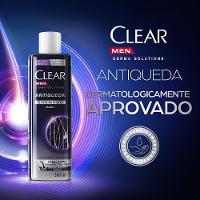 Shampoo Clear Men Derma Solution Antiqueda Com 300ml - 5