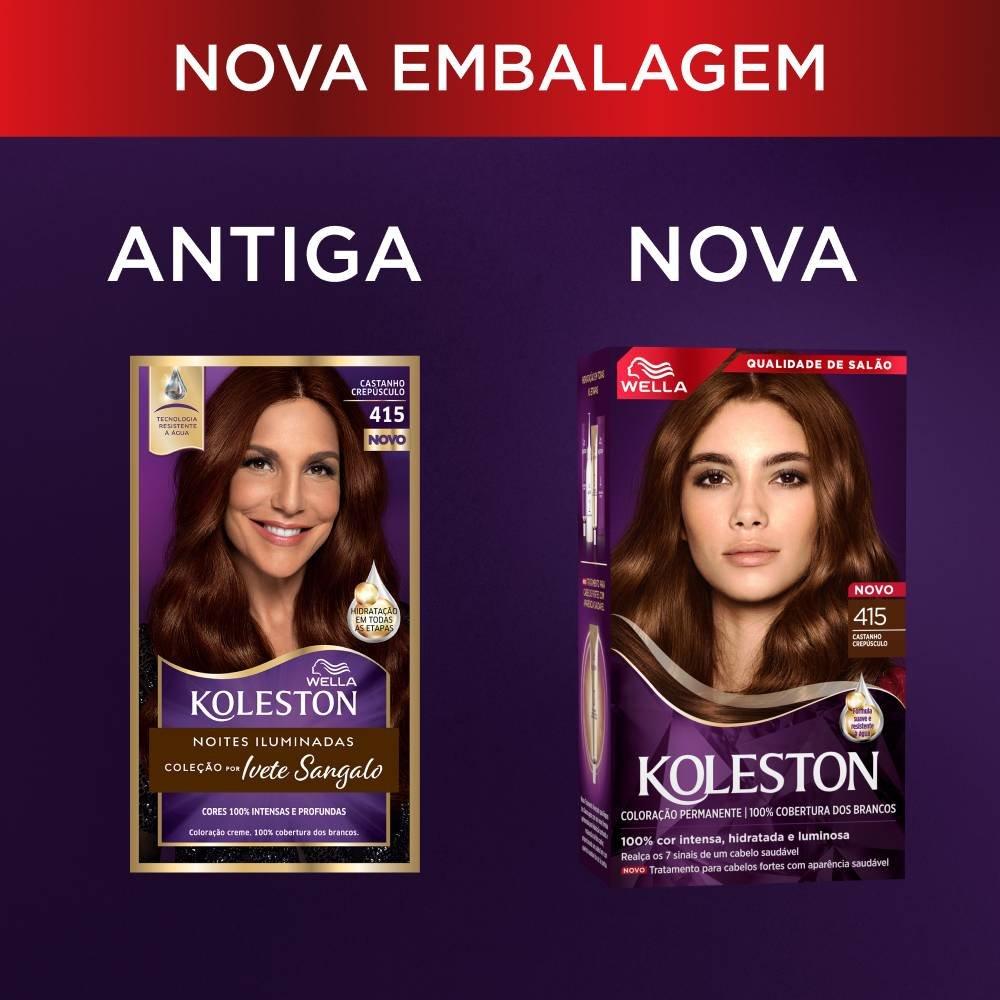 Tintura Koleston Castanho Crepúsculo 415 Coleção Noites Iluminadas Por Ivete Sangalo - 2