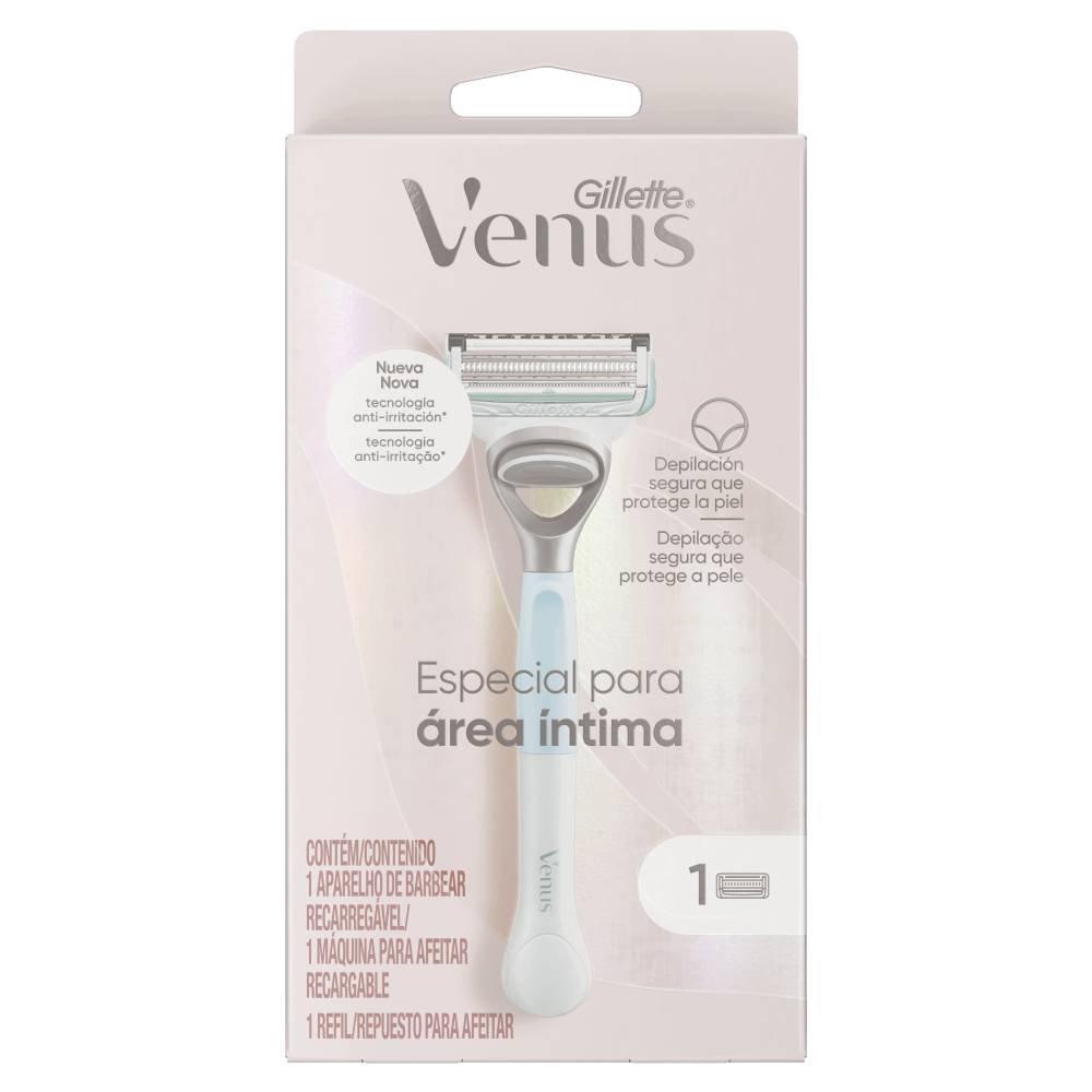 Aparelho Depilatório Recarregavel Gillette Venus Íntima Com Uma Unidade - 1