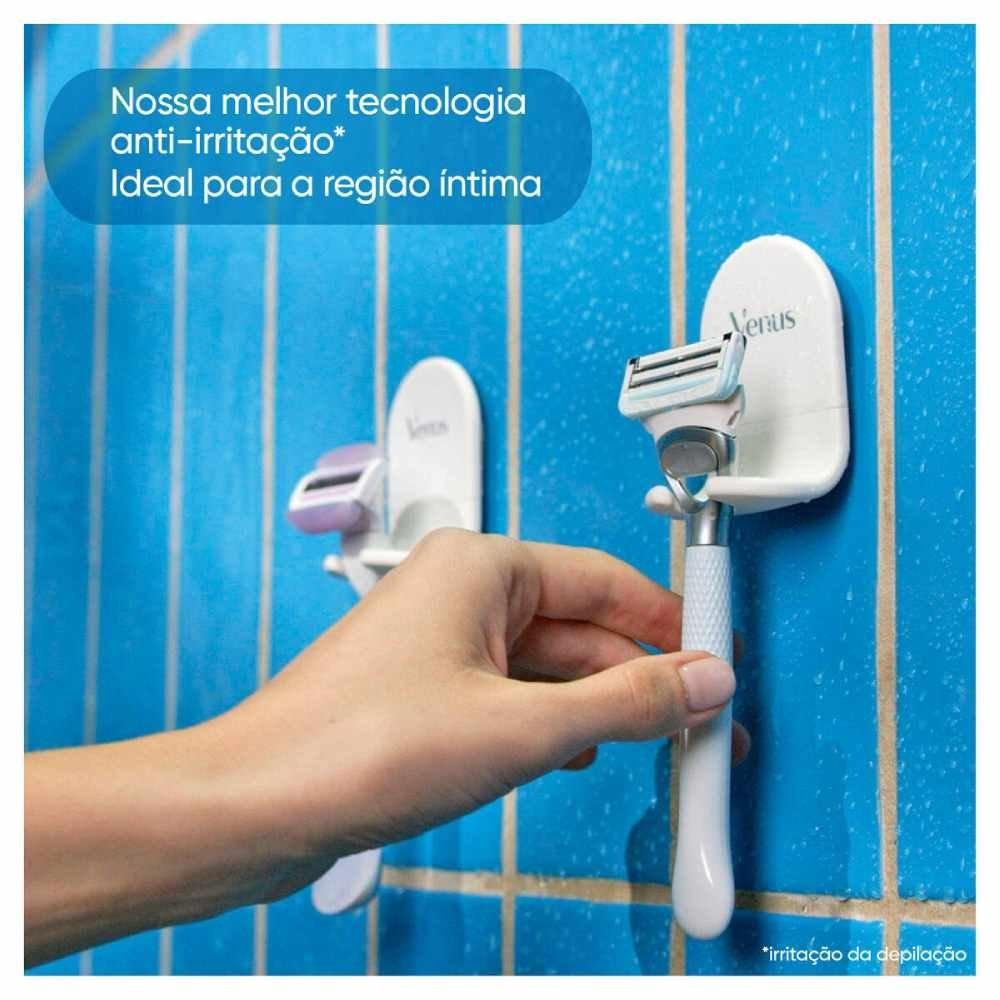 Aparelho Depilatório Recarregavel Gillette Venus Íntima Com Uma Unidade - 3